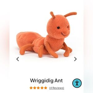 Jellycat Wriggidig Ant